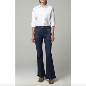 Citizens Of Humanity Chloe Nebula Mid-Rise Super Flare Jeans